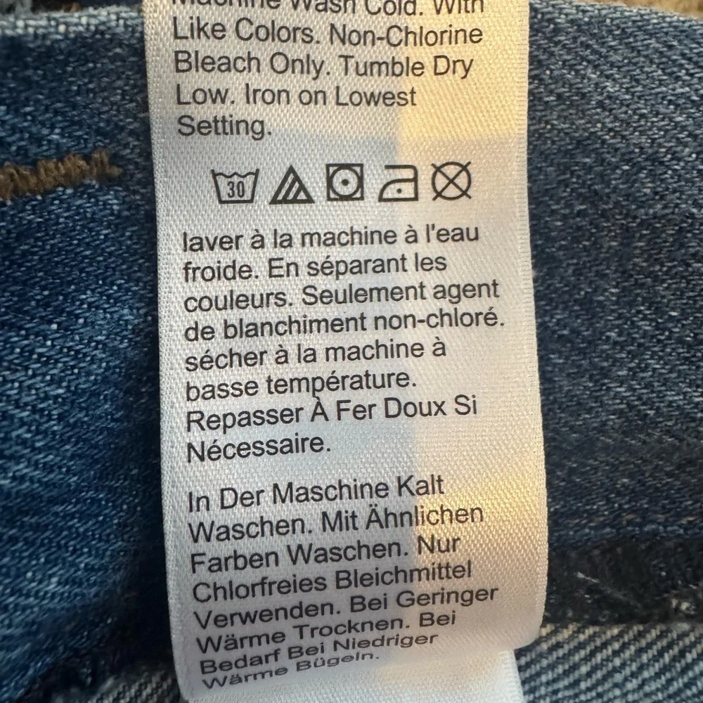 J. Crew 100% Cotton 484 Slim Fit denim Blue Jeans 29” waist boy men light school